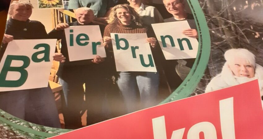 Danke auf Plakat